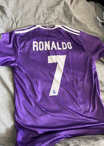 Mor Kısa Kollu Erkek Spor Forması - Görsel 3