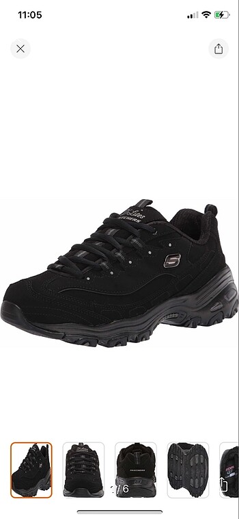 37 Beden Skechers d?lites spor ayakkabı