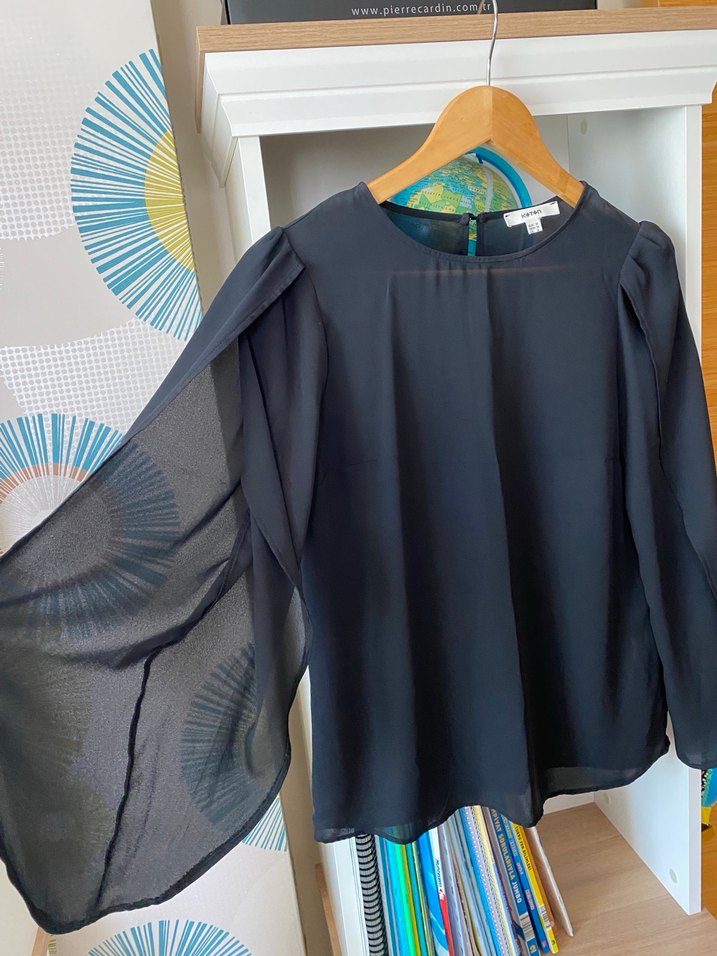 Kadın S ve M bedene uygun şık gömlekler - Görsel 5