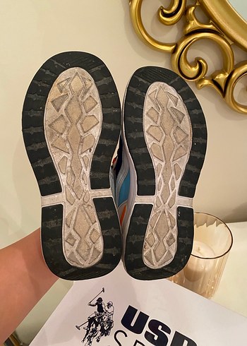 Renkli Erkek Çocuk Spor Ayakkabısı Velcro - Görsel 4