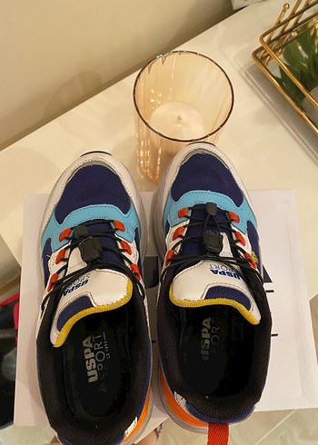 Renkli Erkek Çocuk Spor Ayakkabısı Velcro - Görsel 3