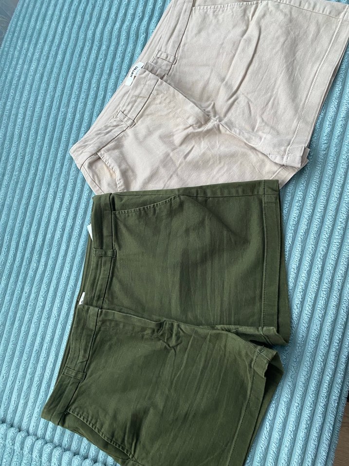 Keten mini şık şortlar - Görsel 2