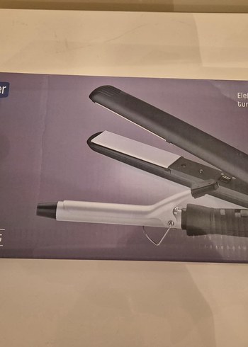 Sıfır ürün Saç Düzleştirici ve saç maşası - Görsel 2