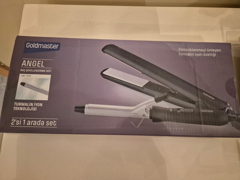 Sıfır ürün Saç Düzleştirici ve saç maşası - Görsel 2