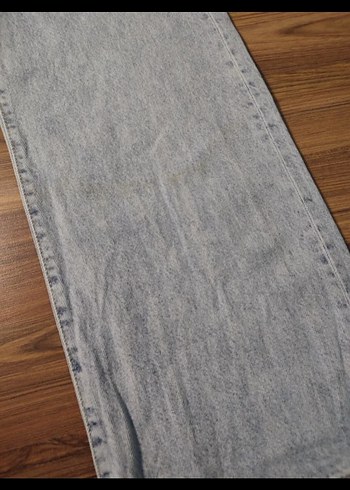 xl Beden mavi palazzo kot jean