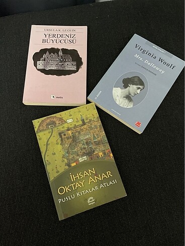Puslu kıtalar atlası- Mrs. Dalloway- Yerdeniz Büyücüsü
