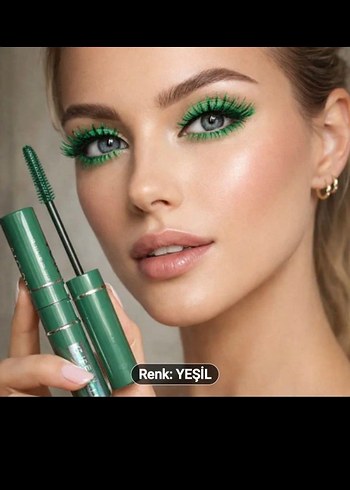 Parlak Mavi Maskara.Her biri cook güzel kızlar - Görsel 3