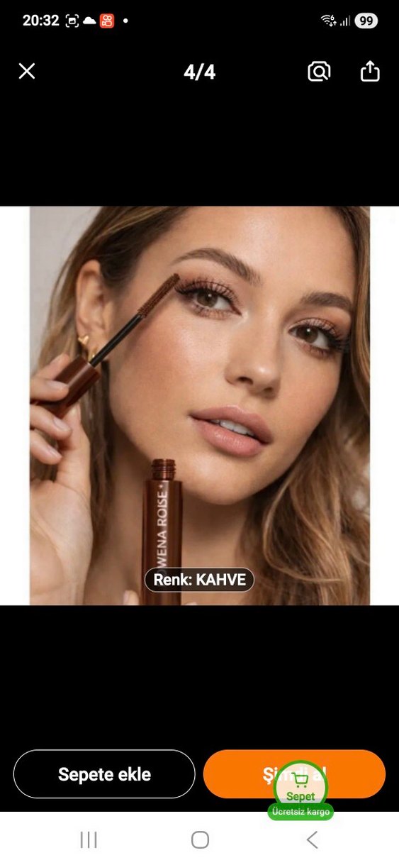 Parlak Mavi Maskara.Her biri cook güzel kızlar - Görsel 2