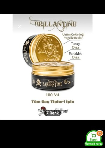 Barbertime Red Pomade 150ml Saç Şekillendirici - Görsel 4