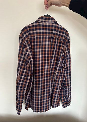 Kahverengi erkek gömlek - Görsel 5