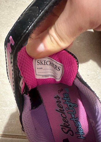 Kız Çocuk Renkli Işıklı Sneakers - Görsel 4