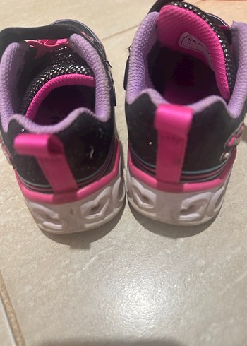 Kız Çocuk Renkli Işıklı Sneakers - Görsel 8