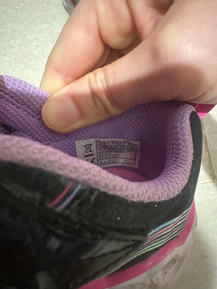 Kız Çocuk Renkli Işıklı Sneakers - Görsel 5