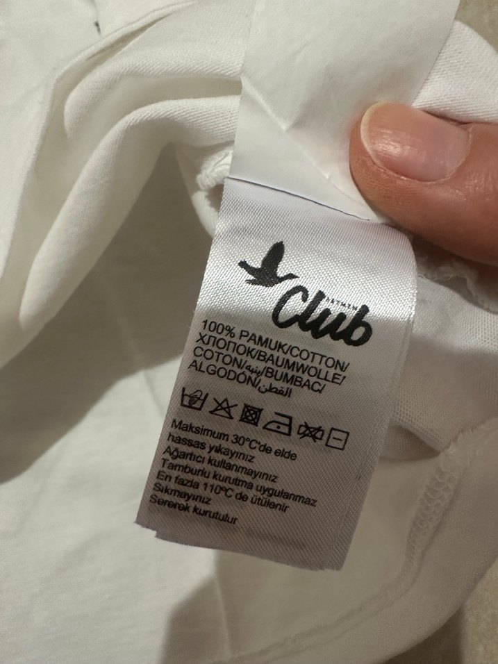 Beymen Kadın Beyaz Kısa Kollu Baskılı Tişört - Görsel 4