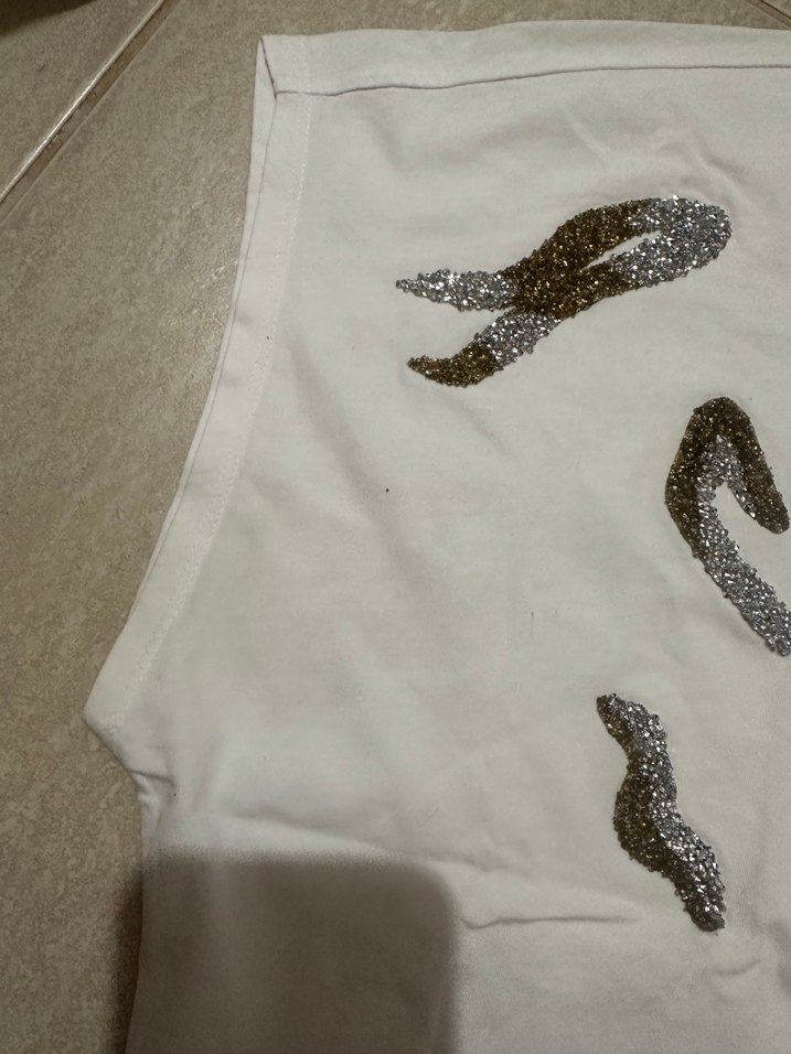 Beymen Kadın Beyaz Kısa Kollu Baskılı Tişört - Görsel 5