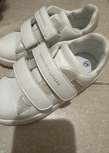 Tommy Kız Çocuk Beyaz Spor Ayakkabı - Görsel 8