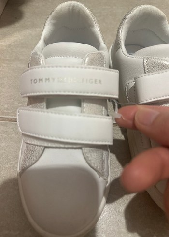 Tommy Kız Çocuk Beyaz Spor Ayakkabı - Görsel 5
