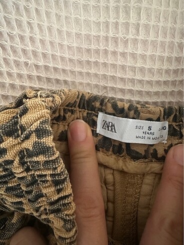 5 Yaş Beden Zara sıfır kız pantolon