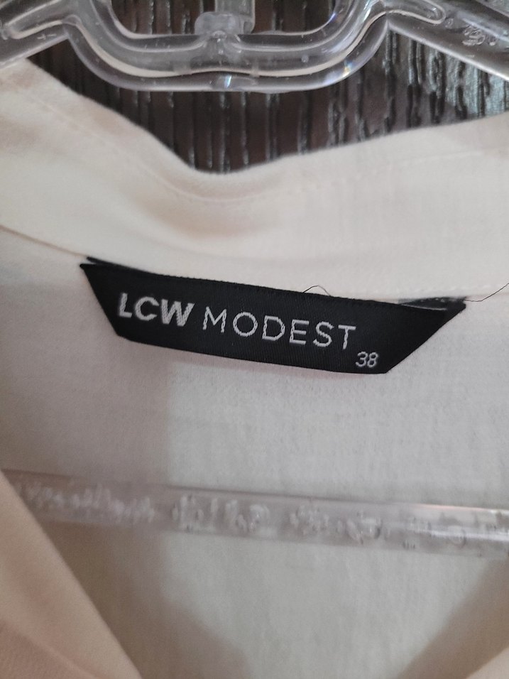 Beyaz Uzun Kollu Keten Gömlek - Görsel 4