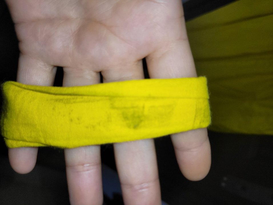 Sarı Düğmeli Uzun Kollu Salaş Elbise - Görsel 5