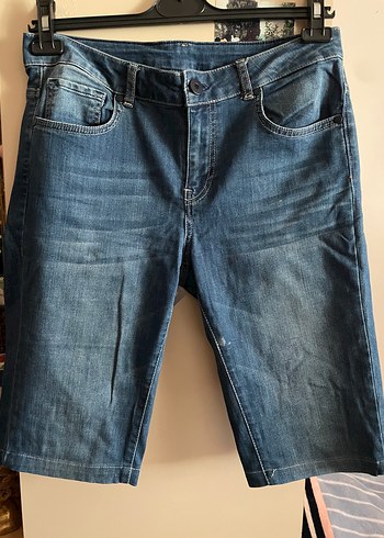 Diğer Mavi Denim Bermuda Sort