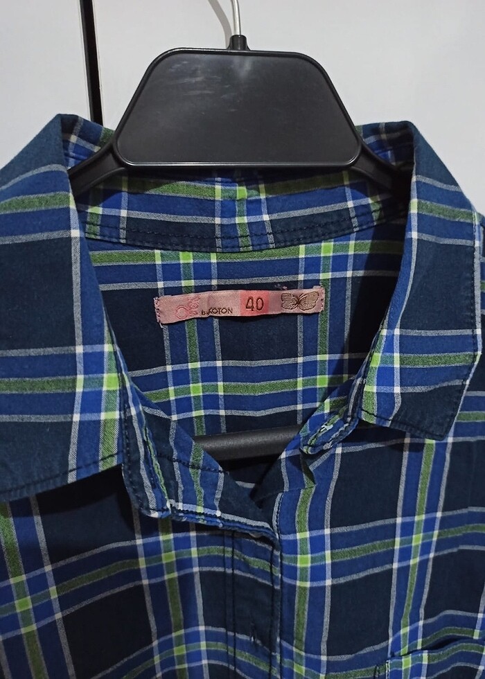 Ekose desen gömlek - Görsel 3