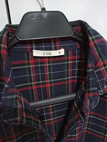 Ekose desen renkli gömlek - Görsel 3