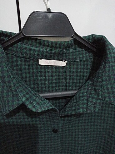 Yeşil kareli gömlek - Görsel 4