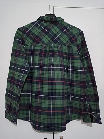 Yeşil kışlık gömlek - Görsel 2