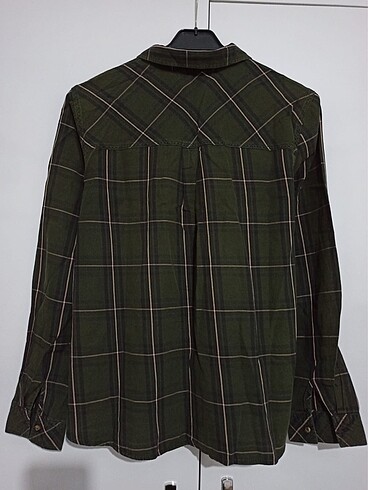 Ekose desen haki gömlek - Görsel 2