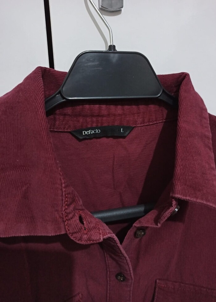 Kadife gömlek - Görsel 3