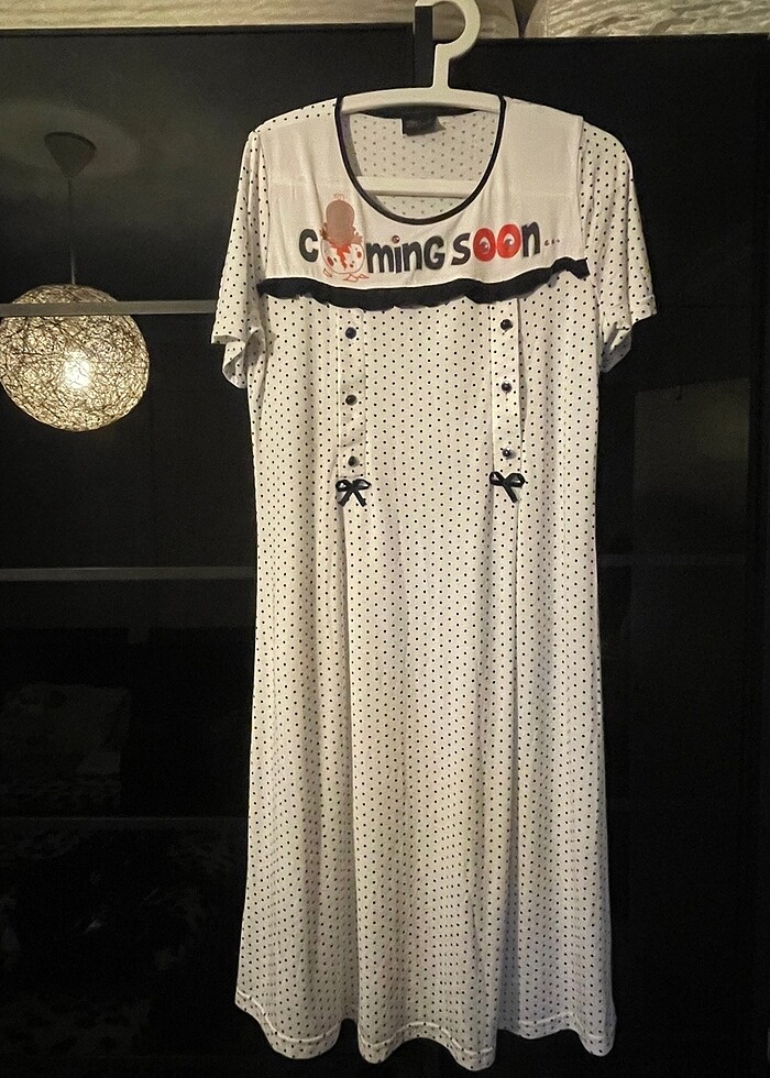 Hamile gecelik - Görsel 5