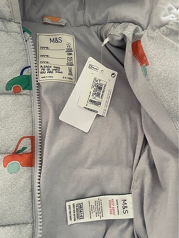 6-9 Ay Beden çeşitli Renk Marks & Spencer bebek montu