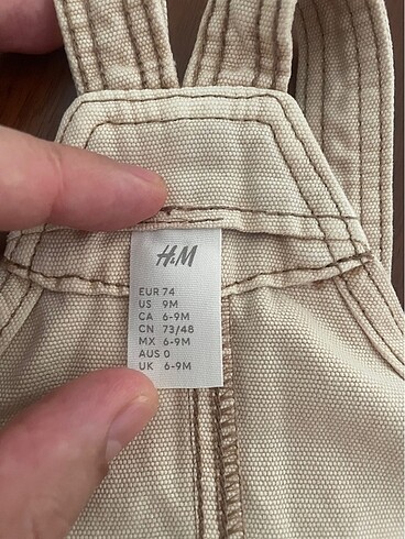 9 Ay Beden ten rengi Renk H&M Bebek tulum