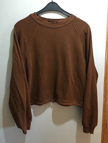 Sweatshirt Kahverengi-Taba