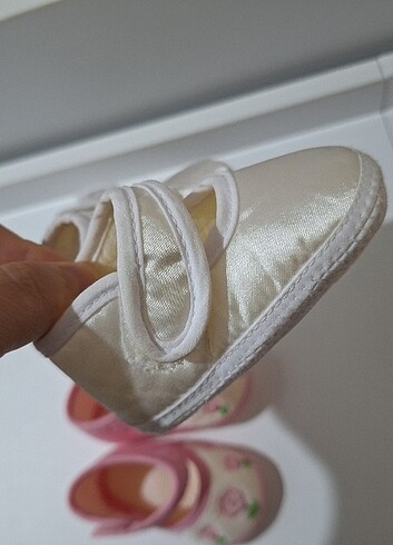 16 Beden 0-3 ay bebek ayakkabısı 