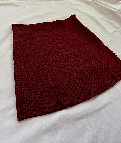 Trendyol & Milla Trendyolmilla bordo mini etek