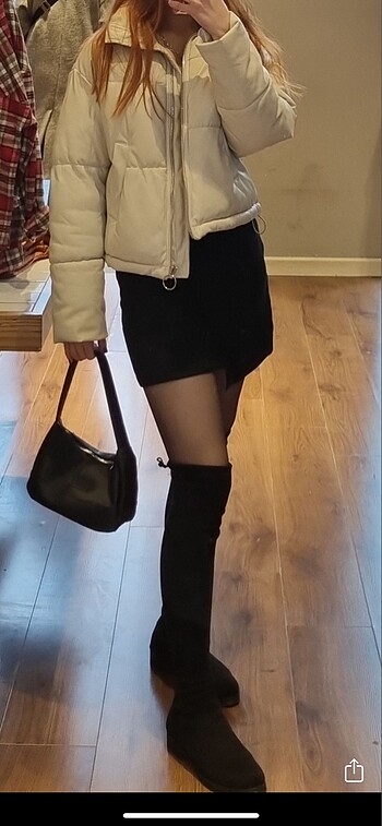 Uzun süet çizme