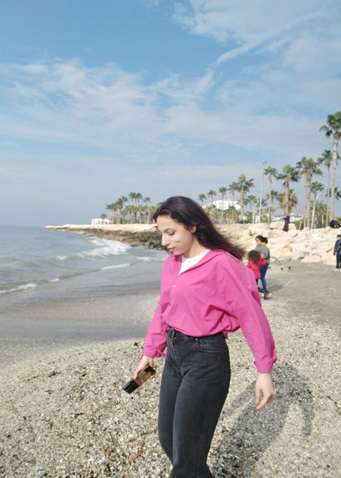 Pembe salaş gömlek  - Görsel 3