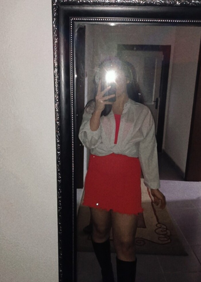 Pembe mini elbise - Görsel 3