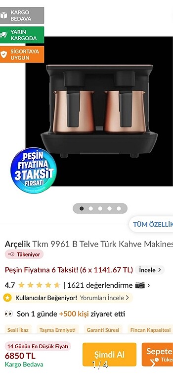 Kahve makinası