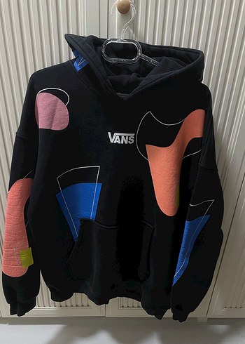 Vans Çok Renkli Baskılı Kapüşonlu Sweatshirt - Görsel 4