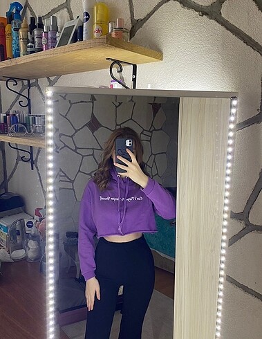 crop spor sweatshirt