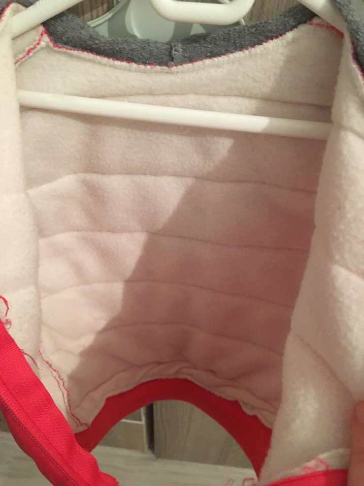 Kız Çocuk Gri pembe mont - Görsel 2