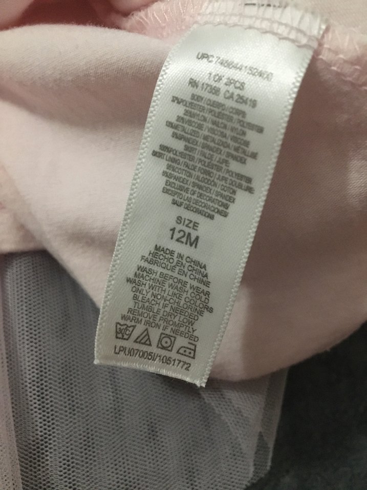 Kız Bebek Pembe Gri simli  Fırfırlı Elbise - Görsel 4