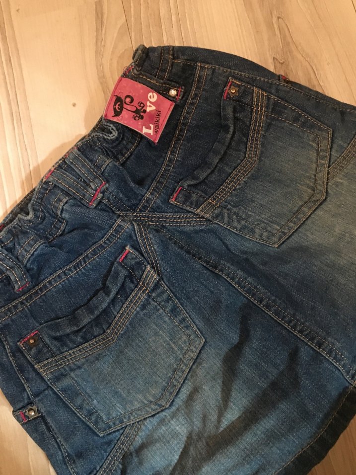 6 yaş kot etek - Görsel 4