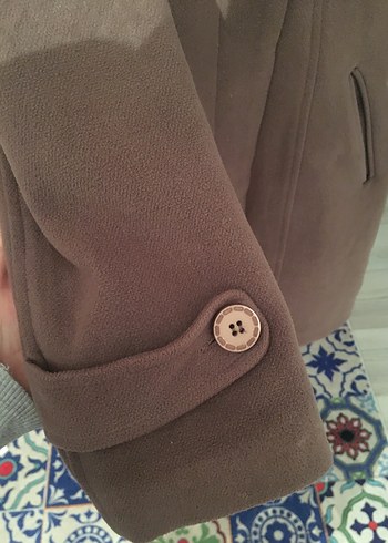 Kahverengi Uzun Kadın Kaban - Görsel 4