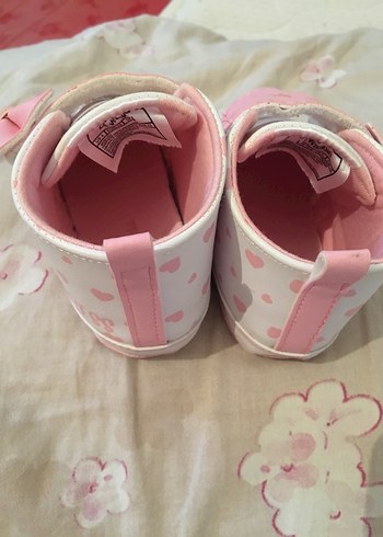Kız Bebek İlk Adım Pembe Tokalı Ayakkabı - Görsel 3