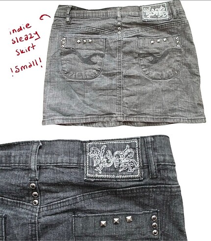 rock chic harika vintage etek