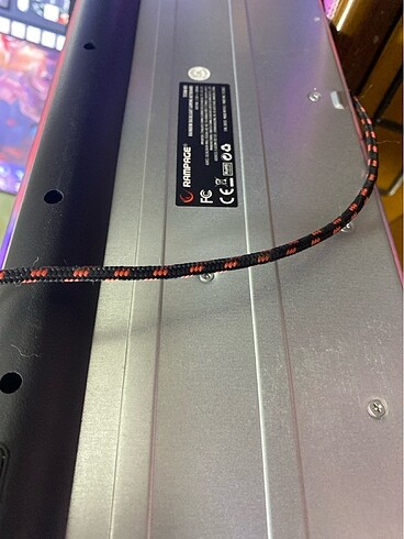 Rampage RAMPAGE K9 GAMİNG KLAVYE RGB